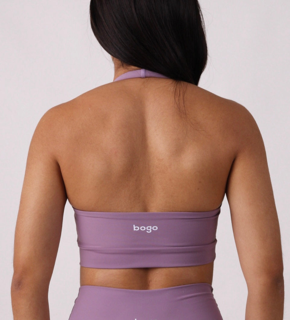 MAUVE HALTER