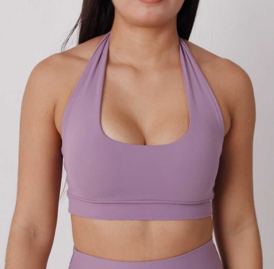 MAUVE HALTER