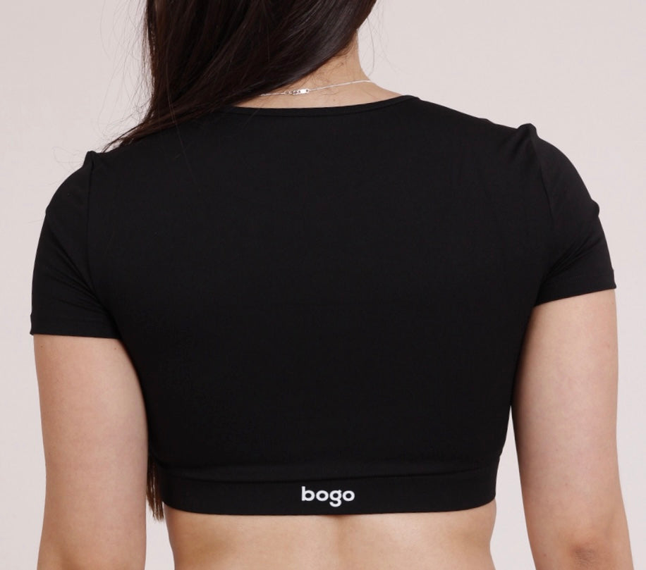 CUT T-SHIRT BLACK