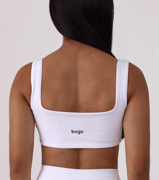 WHITE BANDEAU