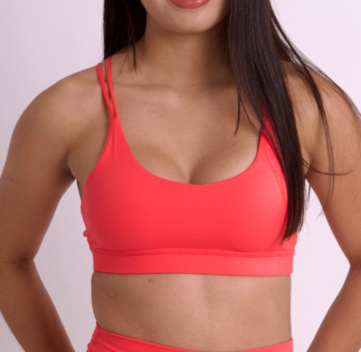 TOP PEACH RED
