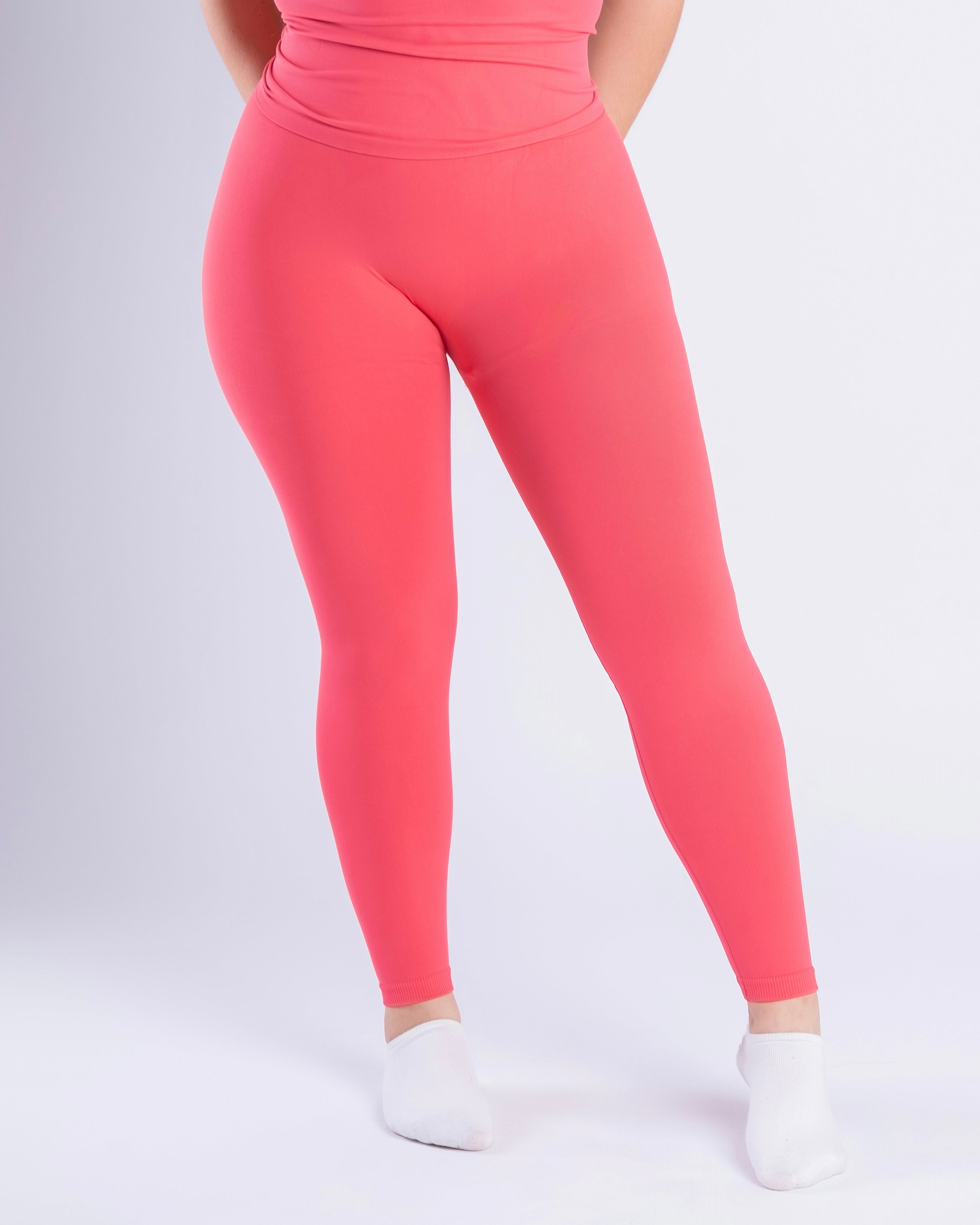 LEGGING CORAL RED