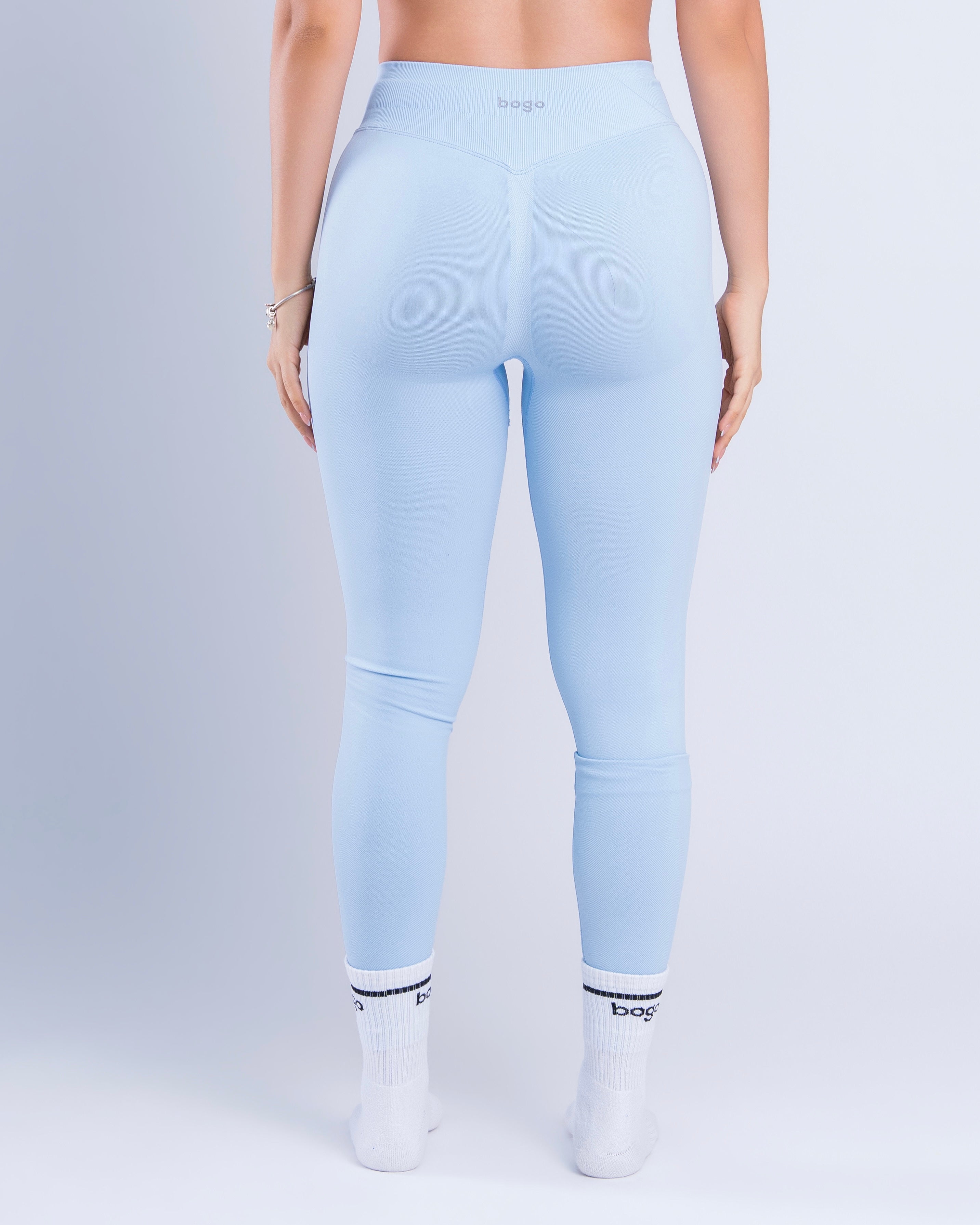 LEGGING BABY BLUE PUSH-UP