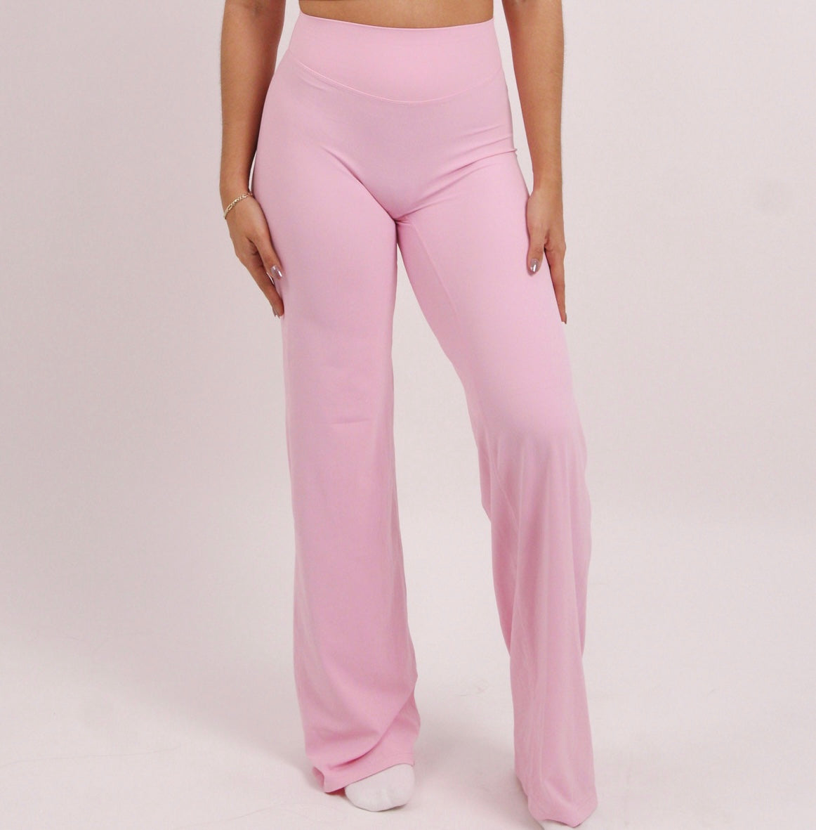WIDE LEG BABY PINK
