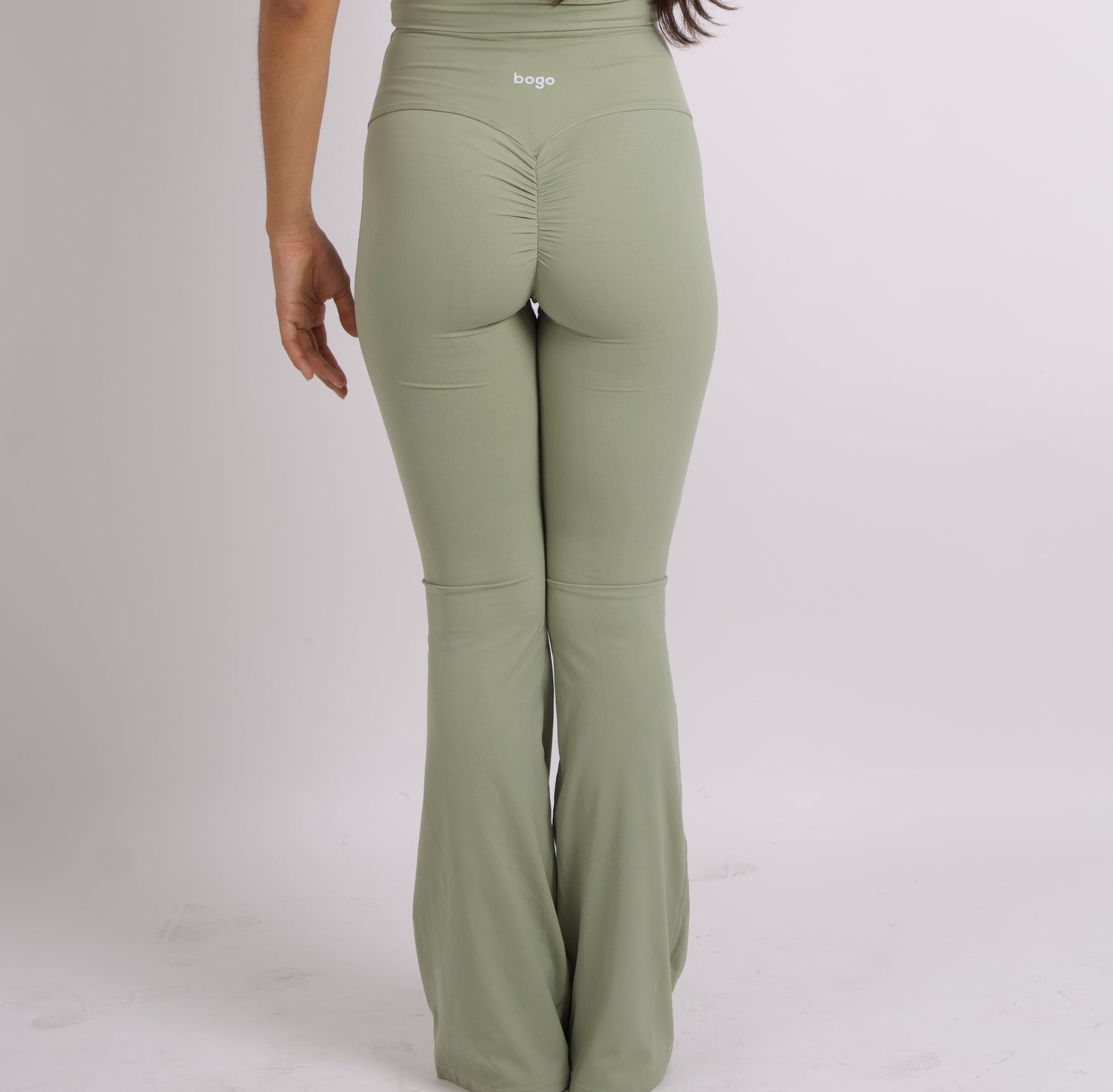 FLARED OLIVE GREEN