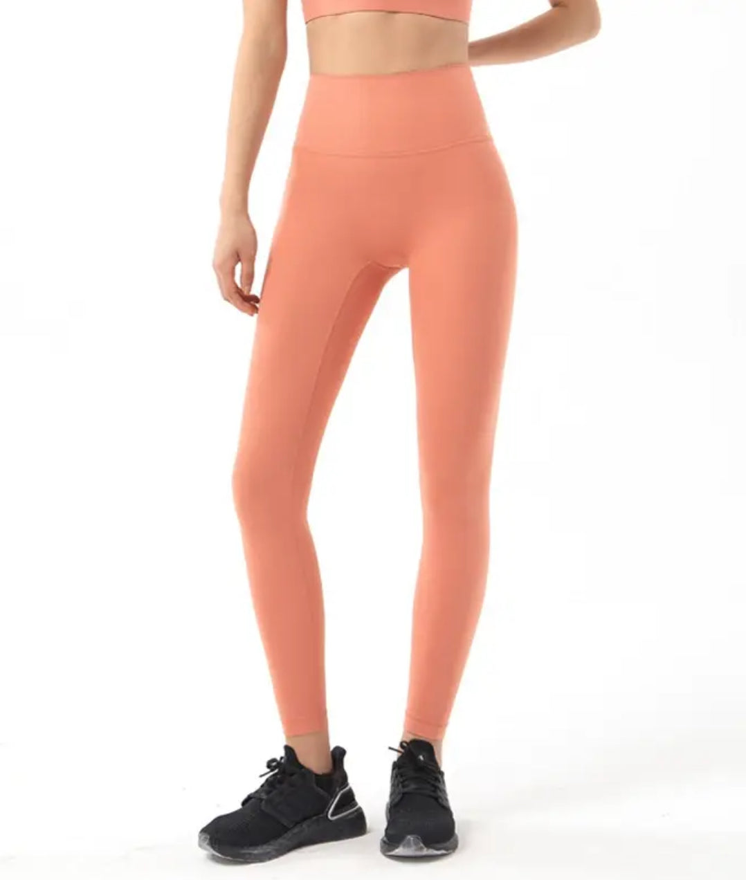 Coral red legging