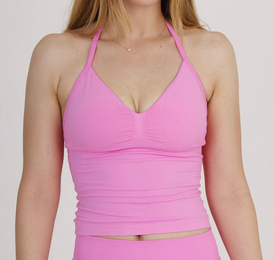 FITTED TANK BUBBLEGUM