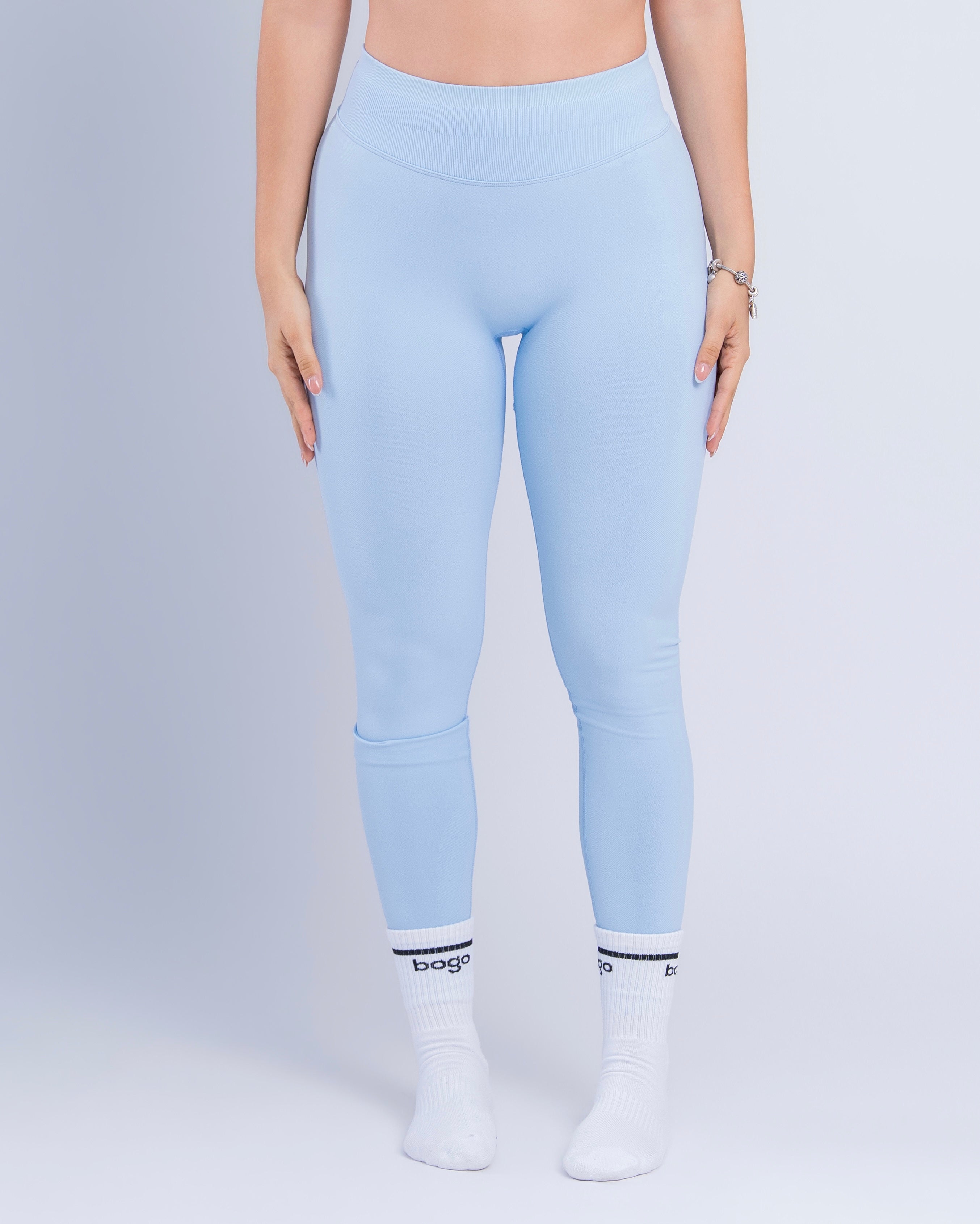 LEGGING BABY BLUE PUSH-UP