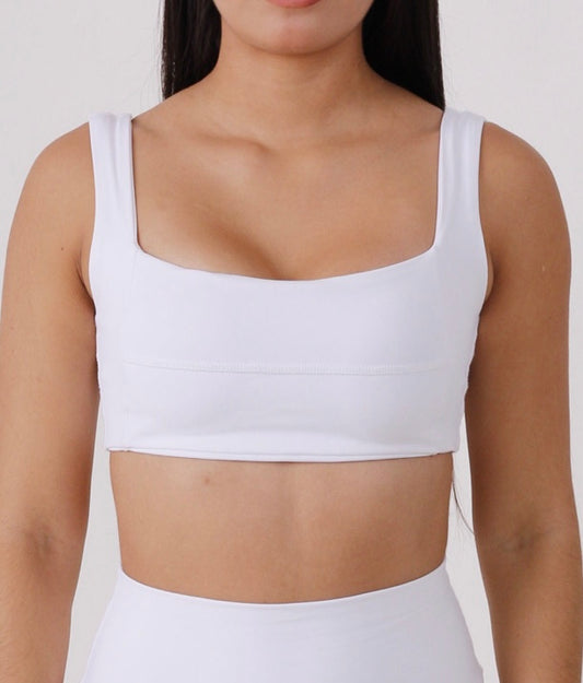 WHITE BANDEAU