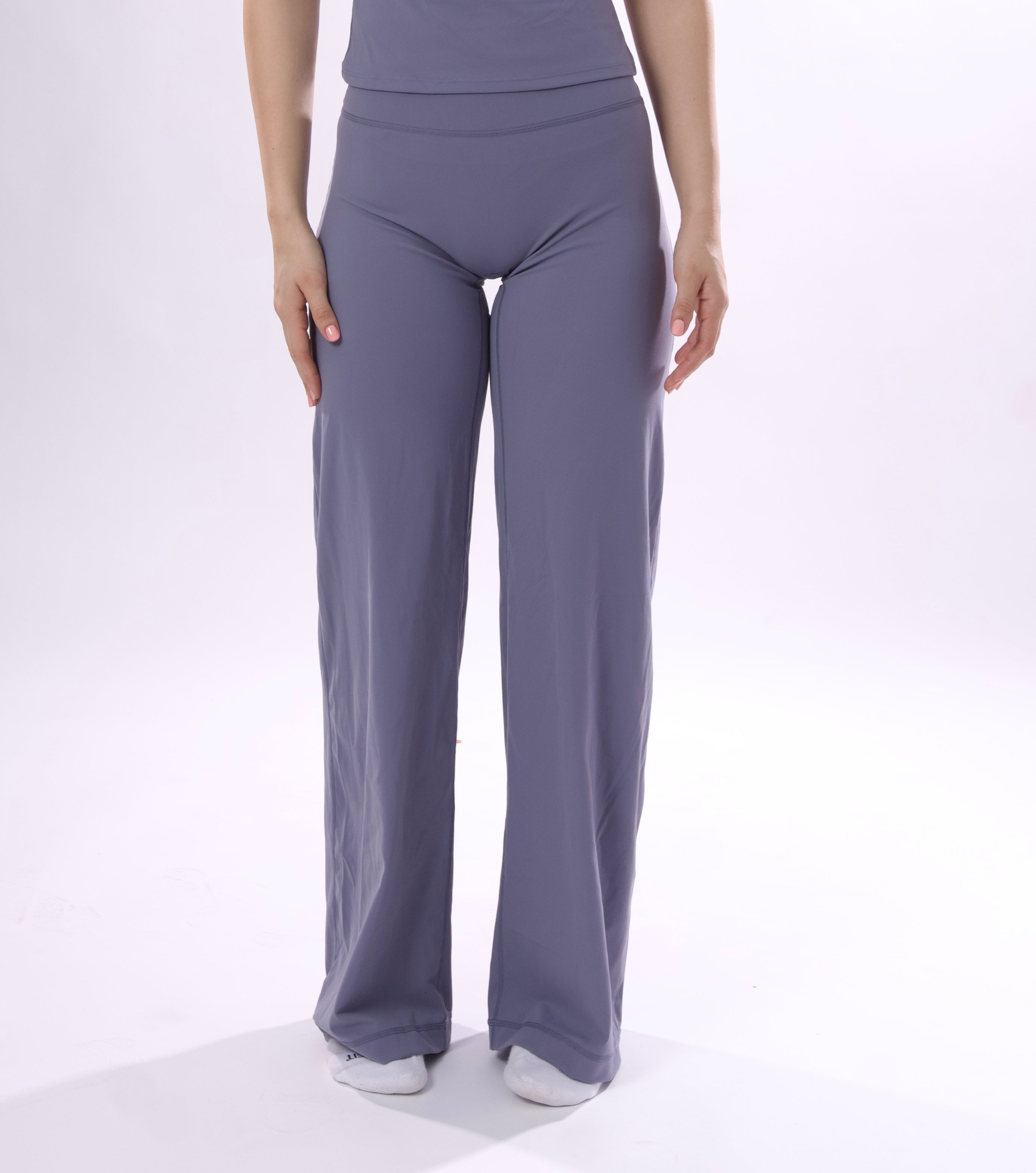 WIDE LEG BLUE GRAY