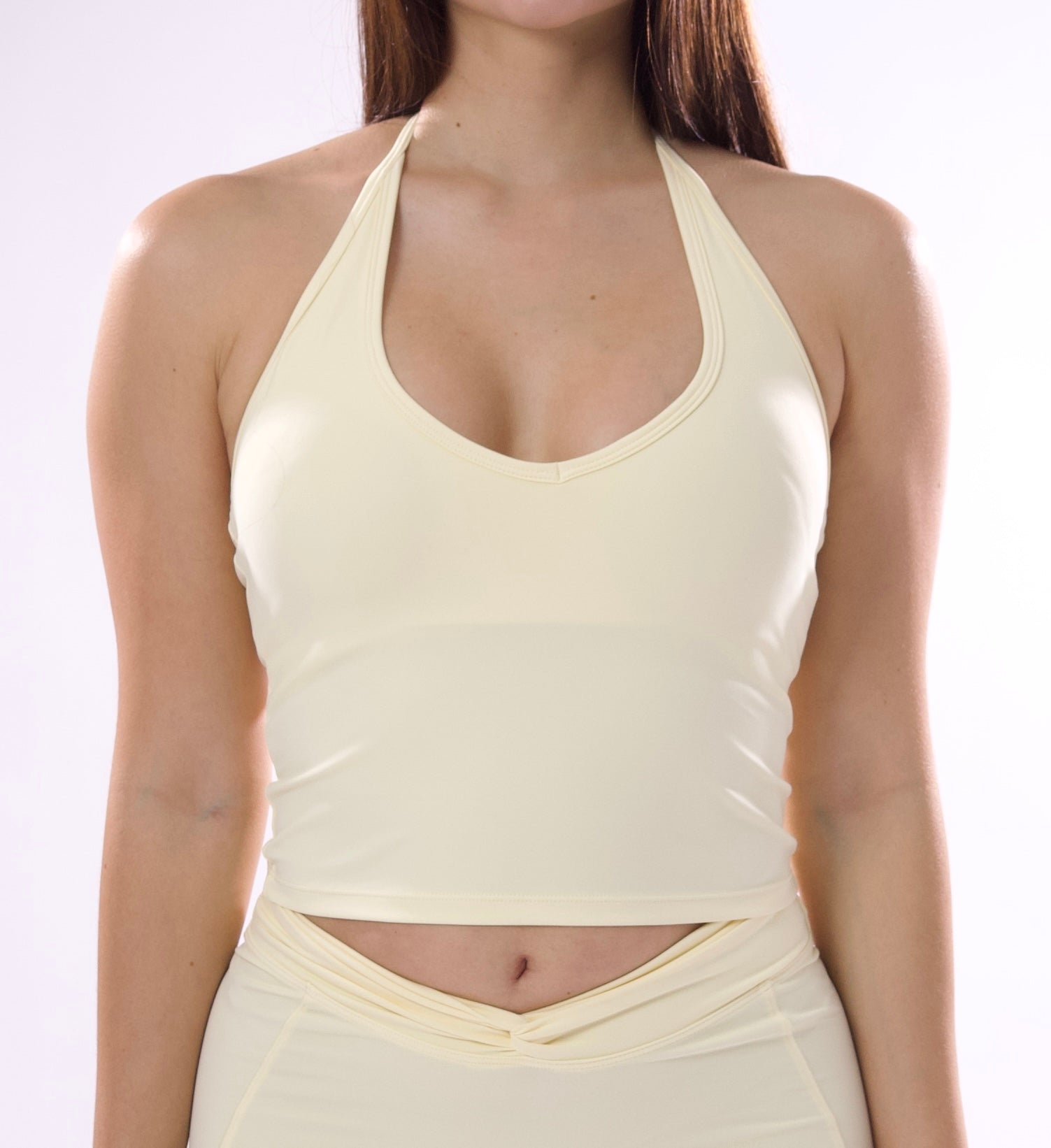 TANKY HALTER BUTTER YELLOW