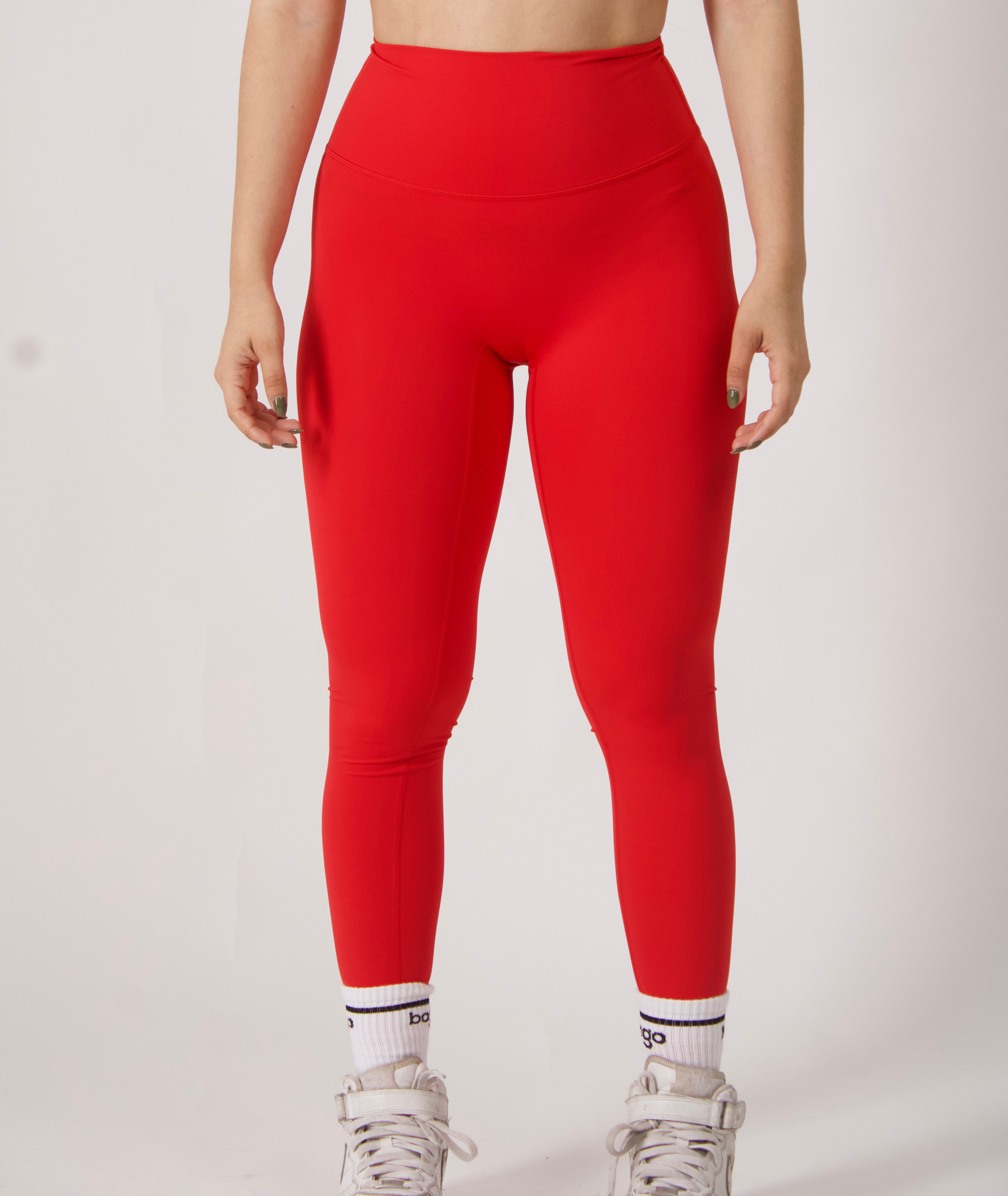 CHERRY RED LEGGING