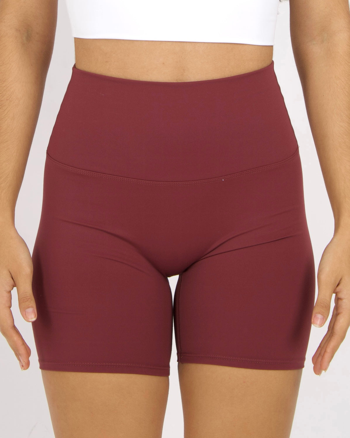 SHORT BASIC BURGUNDY
