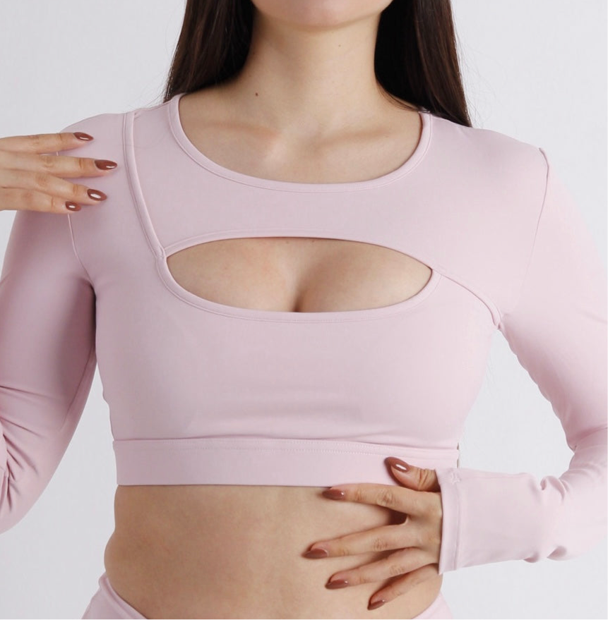 BABY PINK LONG SLEEVE
