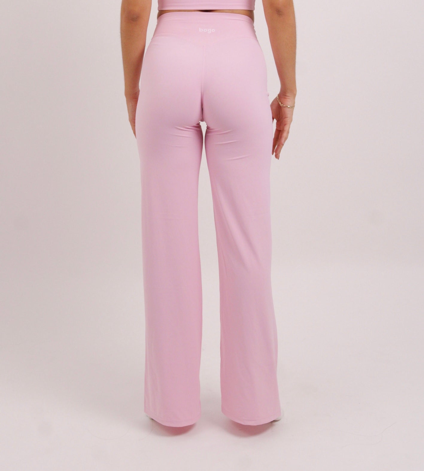 WIDE LEG BABY PINK