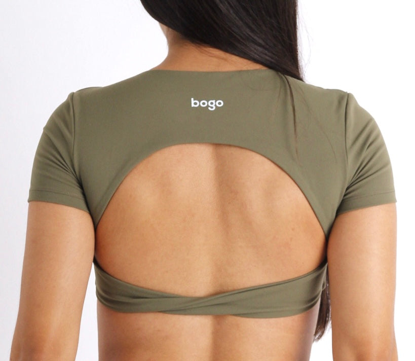 TOP MILITARY GREEN